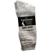 Adult Heavy Gauge Thermal Socks - Sizes 10-13, Gray