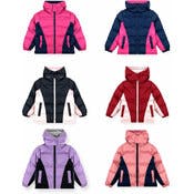 Girls' Puffer Jackets - Size 7/8, Assorted Colors