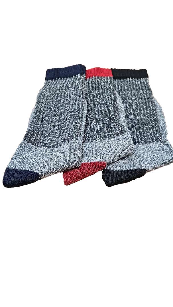 Bulk Kids' Thermal Socks - Size 6-8, 120 Pairs - Wholesale Socks