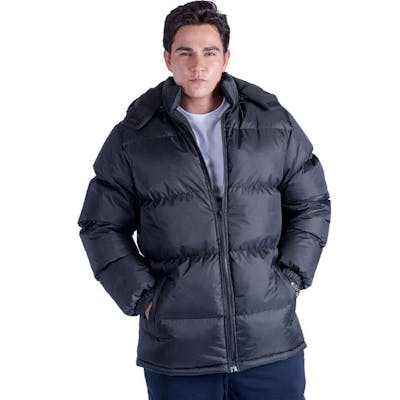 Men's Big &amp; Tall Insulated Jackets - Black, Size 6XL