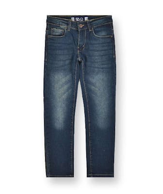 Boys' Denim Jeans, Sand Blue, 4-7