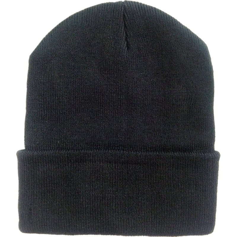 Adult Winter Beanies - 120 Count  Black
