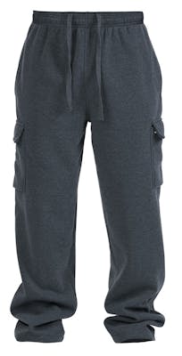 Men's Fleece Sweatpants - S-XL, Dark Grey