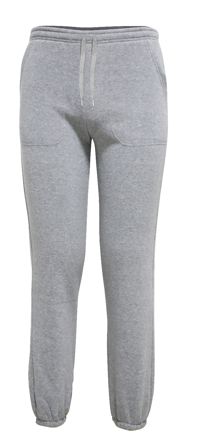 Wholesale Kids' Fleece Sweatpants - Light Grey, Size 8-16