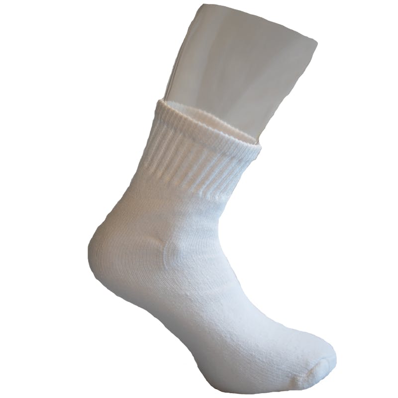 White Ankle Socks Size 9-11