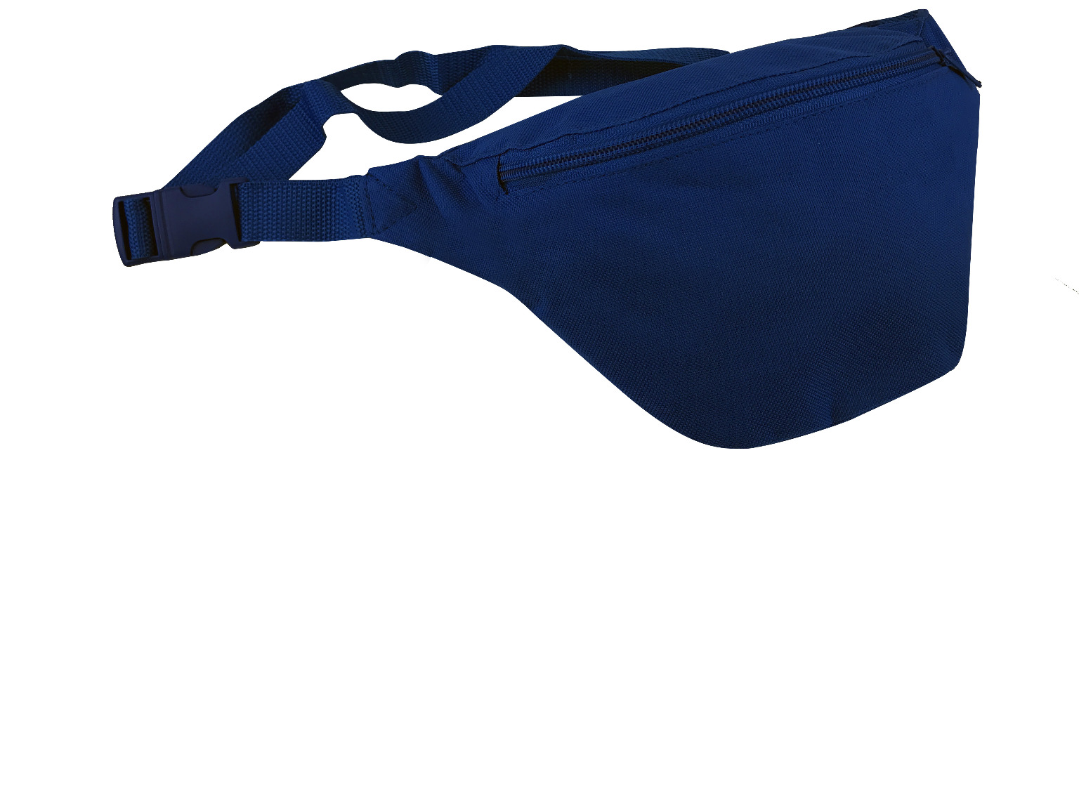 Basic Large Fanny Pack - Navy Blue