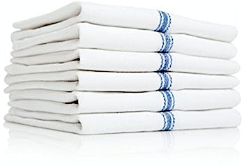 Kitchen Dish Towels, 16 Inch X 25 Inch Bulk Cotton Kitchen Towels
