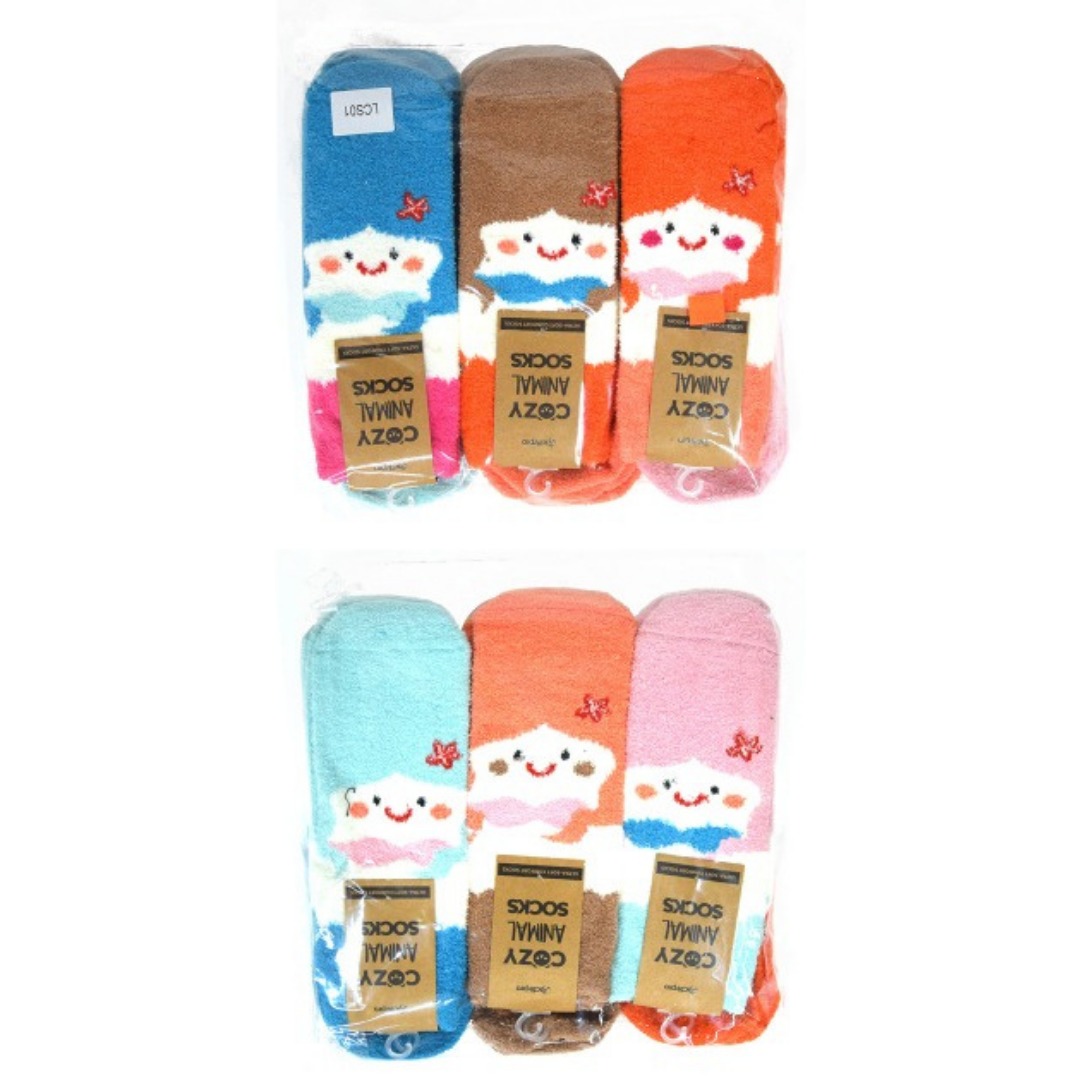 Wholesale Women's Socks - Cozy Mermaids