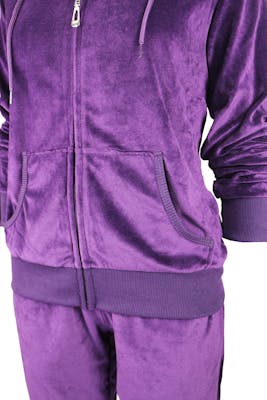 velour jogging suit ladies