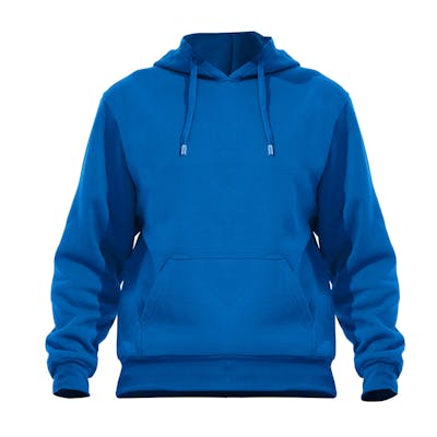 Men's Pullover Hoodies - S-3X, Royal Blue, Fleece