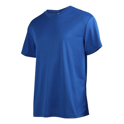 Men's Jacquard Mesh T-Shirts - Royal Blue, Sizes S-3X