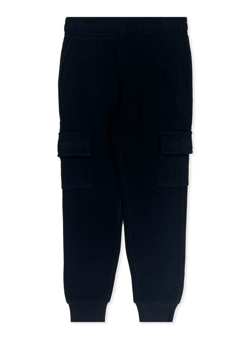 Wholesale Boys' Jogger Pants - Small-XL, Black - DollarDays