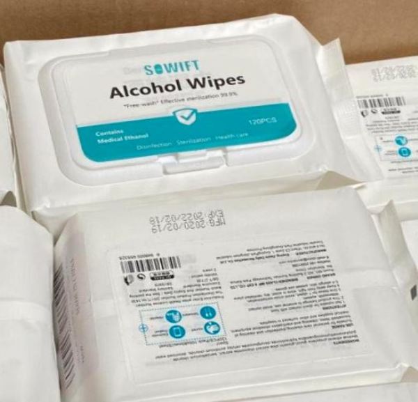 Wholesale 120Count Alcohol Wipes DollarDays