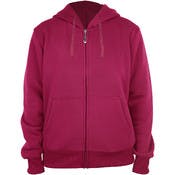Women's Fleece Hoodie Sweatshirts - Ruby, S-3XL