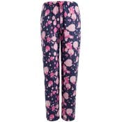 Women's Pajama Pants - Pink & Navy, 3X-5X