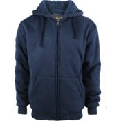 Men's Big & Tall Hoodie Jackets - Navy, 3X-5X