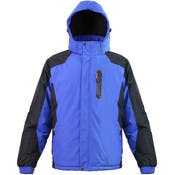 Men's Insulated Jackets - Blue & Black, 3X-5X