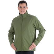 Men's Softshell Jackets - Military Green, Small