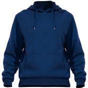 Men's Pullover Hoodies - Denim Blue, 4X