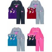 Toddler Girls' "Cosmic Dreamship" Fleece Sets - 2T-4T, 4 Colors