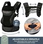 Dreambaby Inspire Baby Carriers, Black (4 of 4)