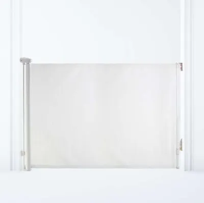 Glide N' Hide Retractable Gates - White