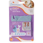 Heat Alert Anti-Slip Bath Mats - 10 pack