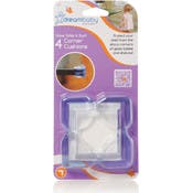 Glass Table & Shelf Corner Cushions - Clear, 4 pack