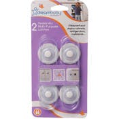 Child Safety Mini Multi-Purpose Latches - 2 pack