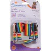 Safety Harness & Reins - Rainbow