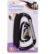 Stroller Hooks - Black, 2 Pack