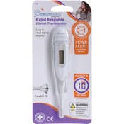 Rapid Response Clinical Thermometer - White, Digital