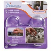 Stove & Oven Knob Covers - Clear, 5 Pack