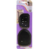 Retractable Gate Spacers - Black, 0.5" - 0.75"