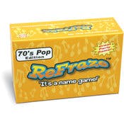 Re-Fraze 70's Pop Edition - Ages 8+, 2+ Players