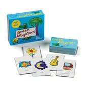 Green Alligators Guessing Game - Bilingual, 4+ Years