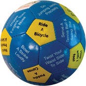 Thumball: Move Your Body - Blue, Yellow, 4"