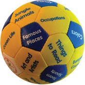 Thumball: Category Mania - Blue, Yellow, 4"