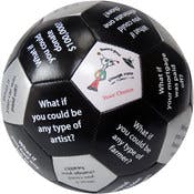 Thumball: "What If _____?" Game - Black, White, 6"