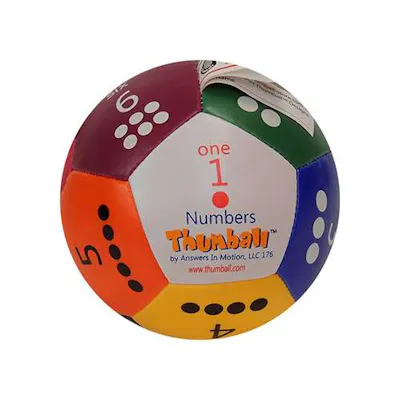 Numbers Thumball - 4"