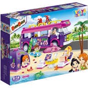 Girls' Beach Party Block Sets - 375 Pieces