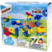 Large Building Block Sets - 70 Pieces