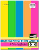 Heavyweight Paper, Assorted Neon Colors