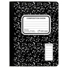 Marbled Composition Book - Wide Ruled, 100 Sheets, Black image number null