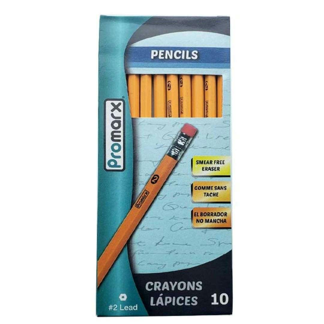 Bulk BioFibre Graphite Drawing Pencils - 12 Count, Black