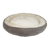 Fleece Pet Beds - Gray, 24"