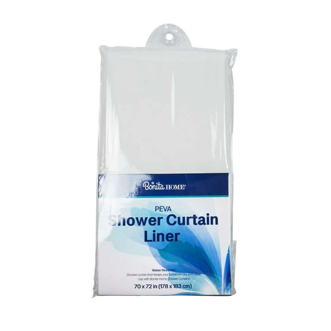Shower Liners - White, 70"