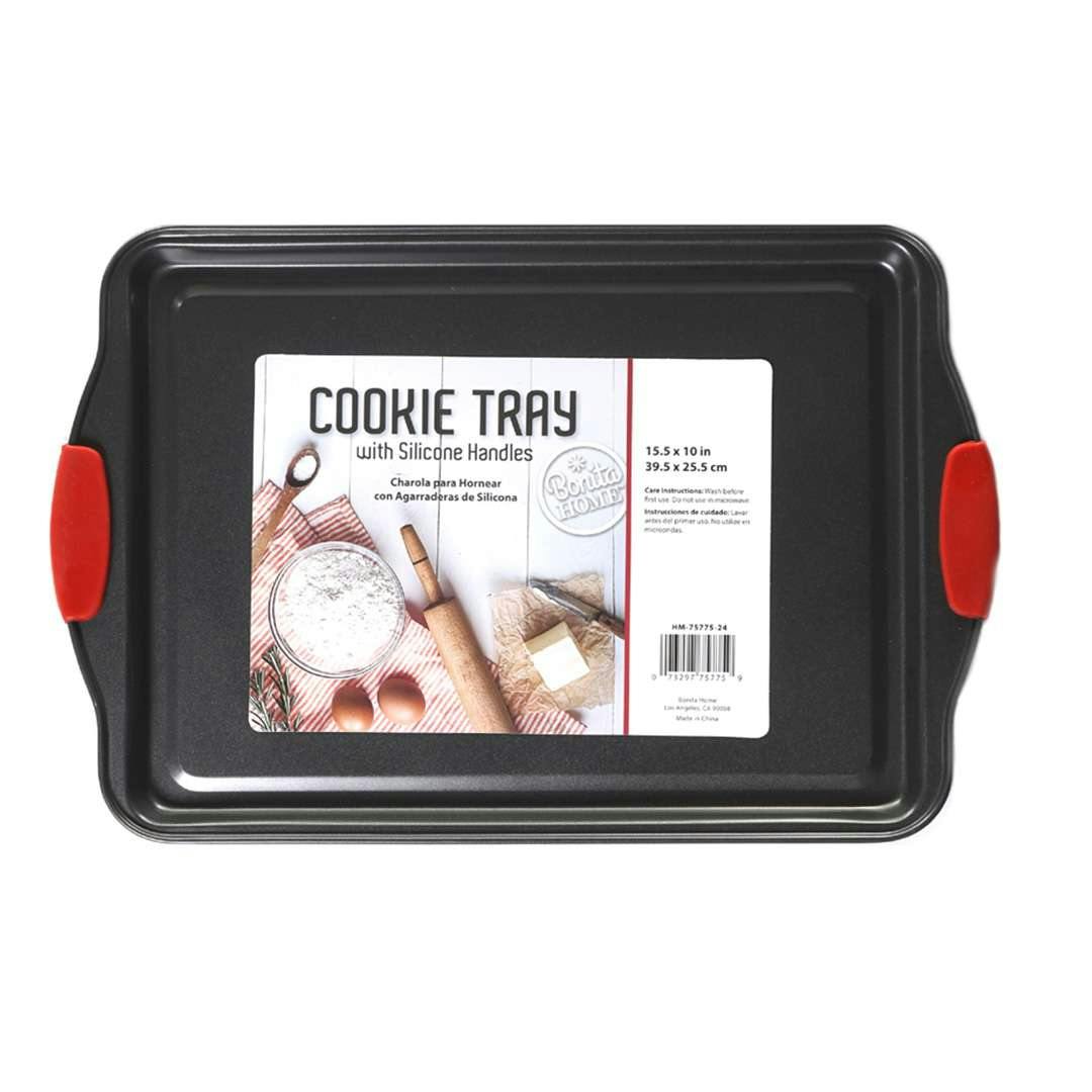 Cookie Trays - Silicone Handles, 15.5"