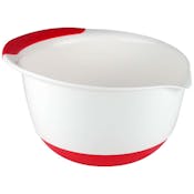 Soft Grip Mixing Bowls - Red, 5 Quarts