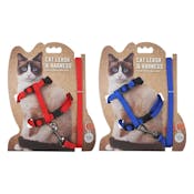 Cat Leash & Harness Sets - Assorted
